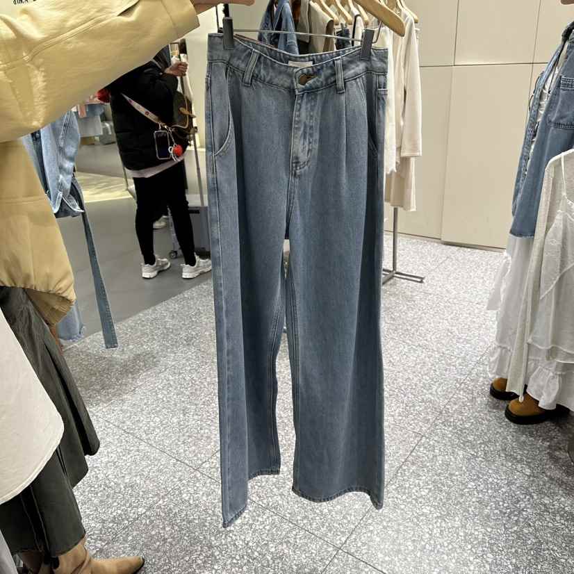 SOF東大門實拍女士新品26春夏職業人氣休閑熱賣時尚牛仔褲SOF牛仔褲