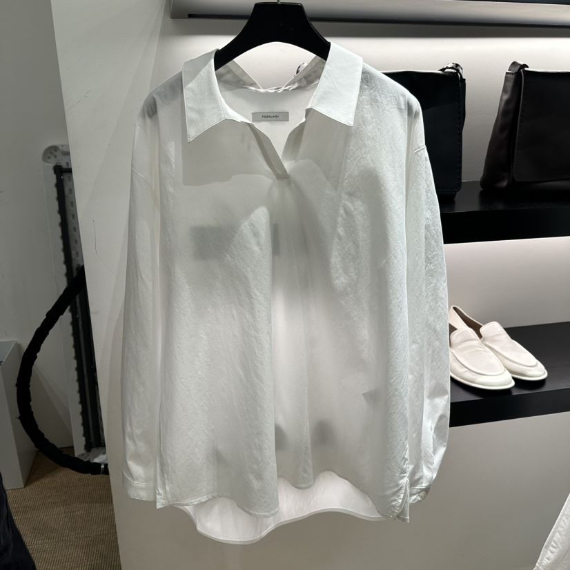 FEBRUARY 11東大門直郵女裝新款職業時尚休閑襯衫蕾絲衫FEBRUARY 11襯衫/蕾絲衫