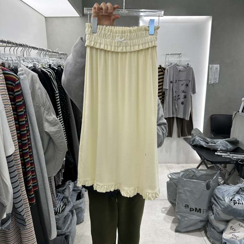 ANDE東大門代購女士新品時尚人氣休閑26春夏推薦職業長裙Ande長裙