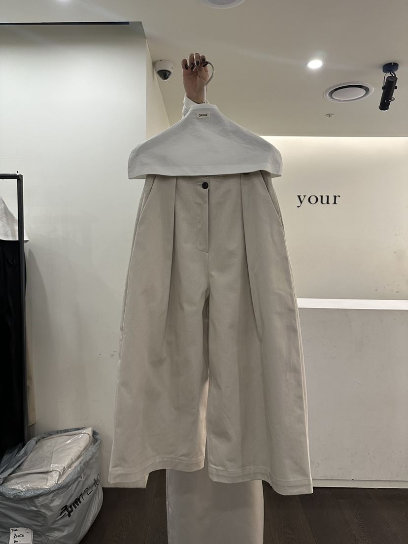 YOUR-P韓國代購女裝新品推薦時尚26春夏真品人氣休閑休閑褲YOUR-P休閑褲