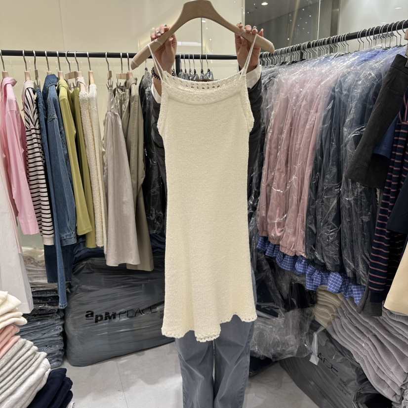 AURA韓國代購女士新款人氣真品熱賣26春夏時尚休閑連衣裙Au ra連衣裙