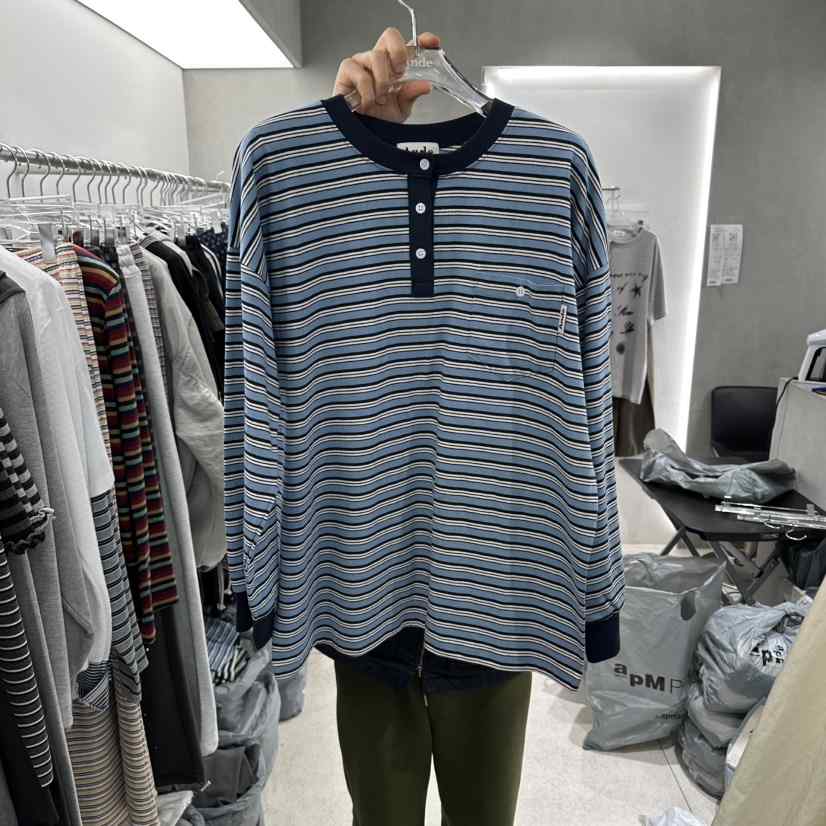 ANDE韓國代購女裝新品推薦人氣時尚職業真品26春夏長袖T恤Ande長袖T恤