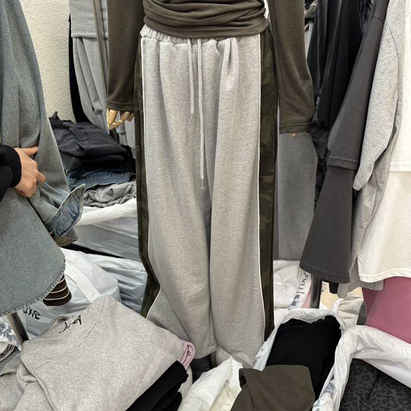 MAGOT韓國直郵女裝新款熱賣職業休閑真品人氣時尚休閑褲迷彩IIIΛGOT/MAGOT休閑褲