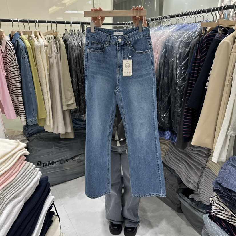 AURA東大門實拍女裝新款真品人氣時尚26春夏休閑熱賣牛仔褲Au ra牛仔褲