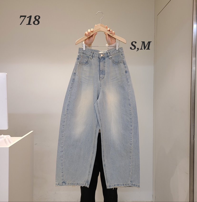 OUTRENE東大門代購女士新款時尚推薦熱賣真品休閑職業牛仔褲OUTRENE牛仔褲