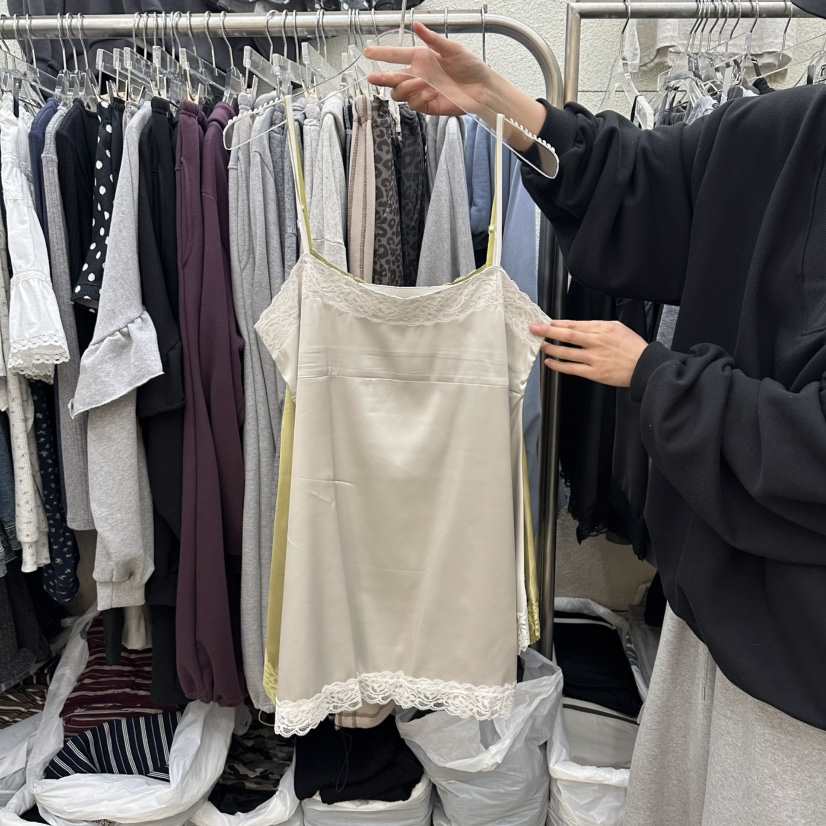 MAGOT韓國直郵女裝新款時尚人氣26春夏真品熱賣職業吊帶背心IIIΛGOT/MAGOT吊帶/背心