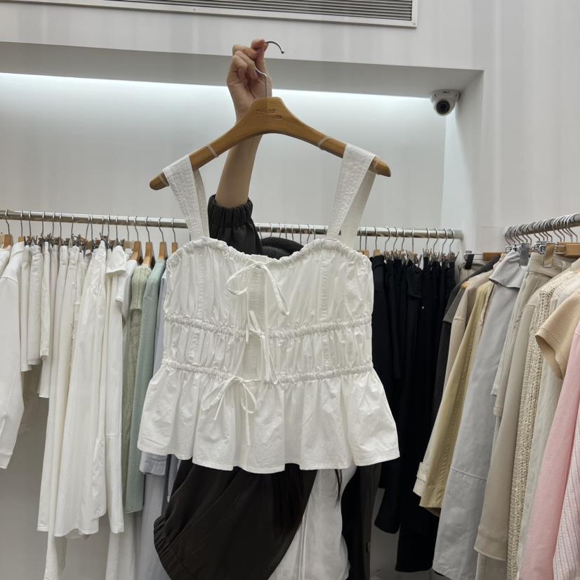 DRESS ROOM韓國代購女裝新款真品推薦熱賣26春夏吊帶背心DRESS ROOM吊帶/背心
