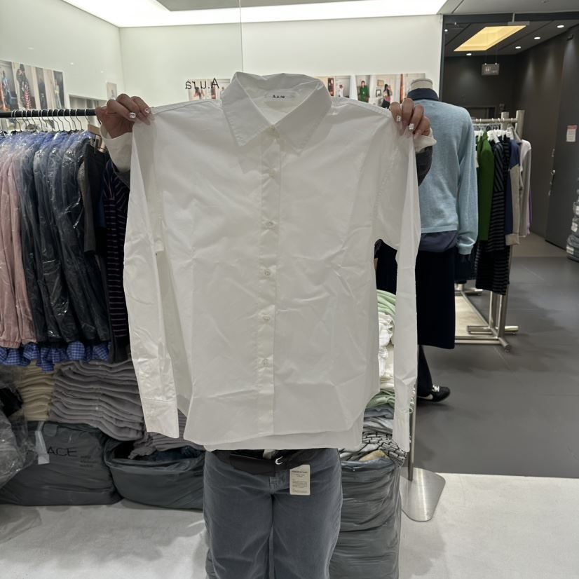 AURA東大門直郵女裝新品時尚休閑人氣職業熱賣襯衫蕾絲衫Au ra襯衫/蕾絲衫