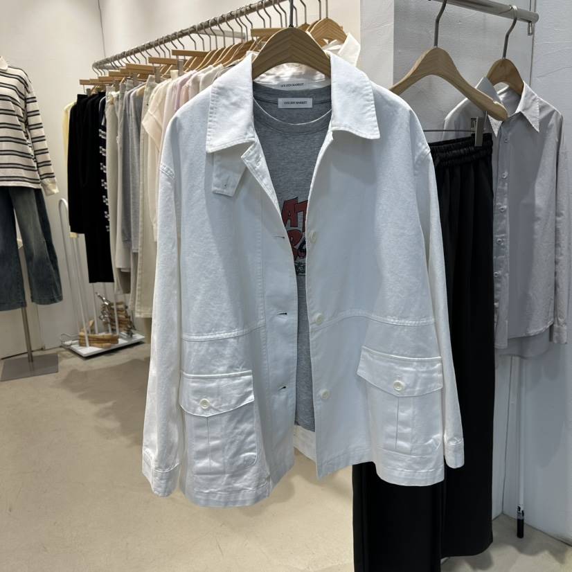 GOLDEN MARKET韓國直郵女士新品休閑人氣夾克不含內搭棉質GOLDEN MARKET夾克