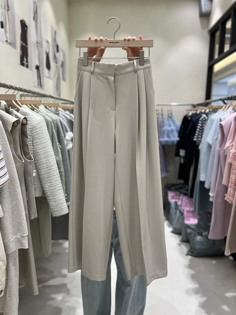 MARIE MARIE韓國直郵女裝新款人氣26春夏職業真品休閑褲MARIE MARIE休閑褲