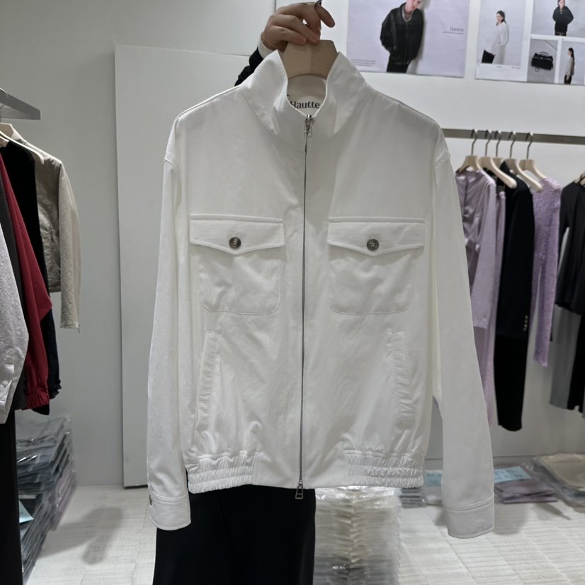 HAUTTE-P東大門實拍女裝新款熱賣職業推薦26春夏夾克拉鏈紐扣HAUTTE夾克
