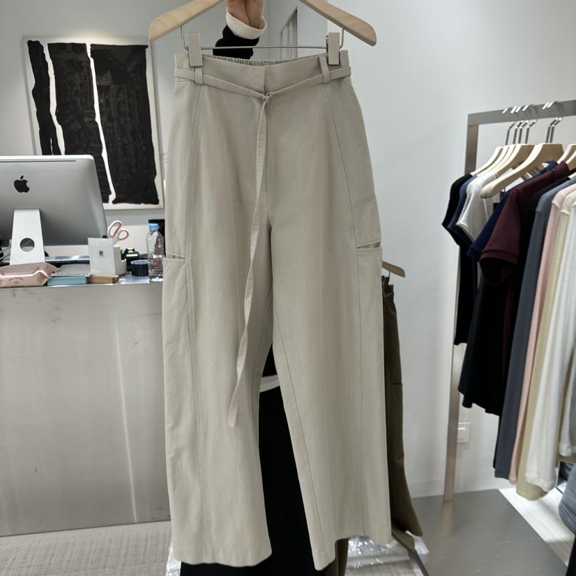 HAUTTE-P東大門實拍女裝新品職業人氣時尚26春夏休閑褲含腰帶HAUTTE休閑褲