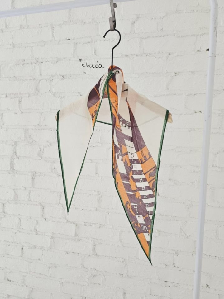 EBADA東大門代購女士新品26春夏人氣職業圍巾披肩羊毛絲綢EBADA圍巾/披肩