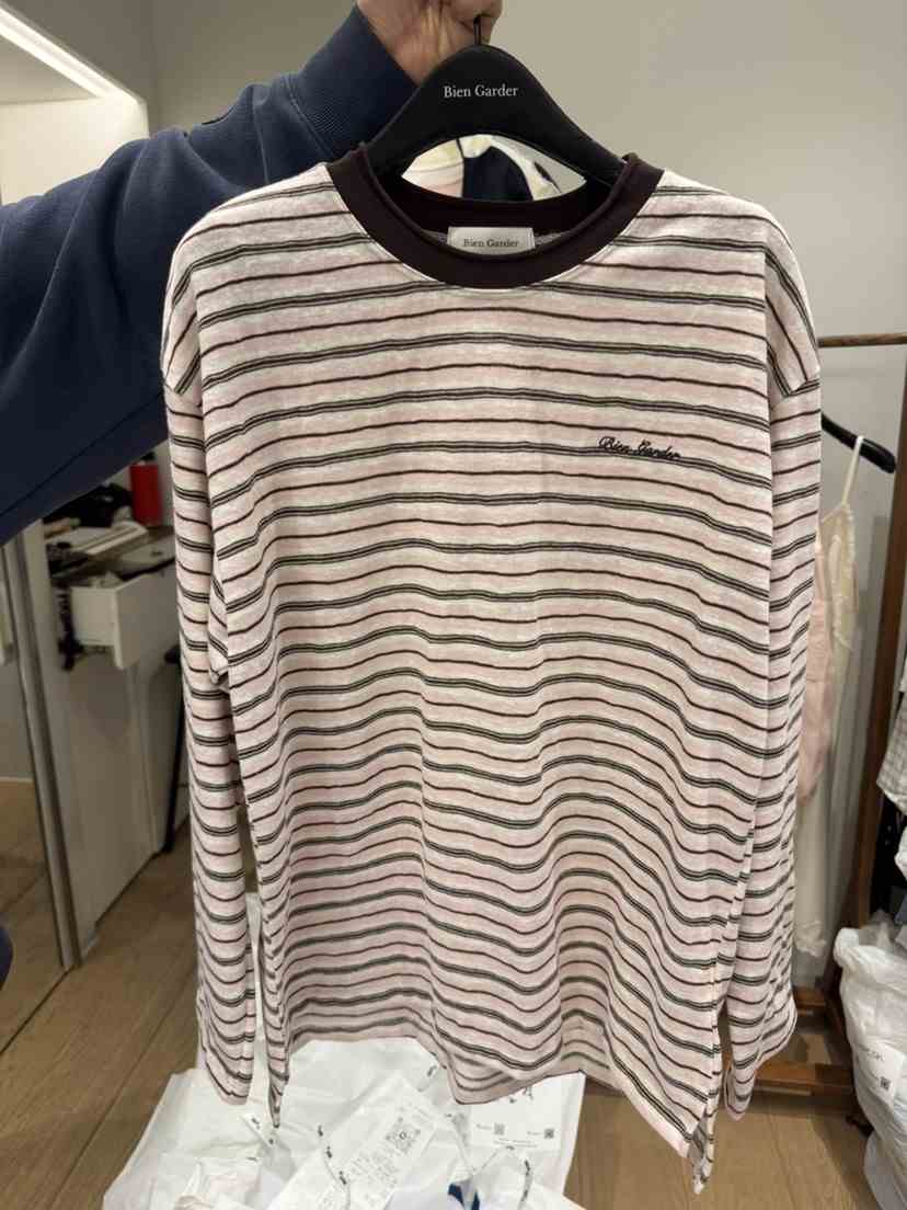 BIEN GARDER韓國直郵女裝新品休閑職業真品推薦熱賣長袖T恤BIEN GARDER長袖T恤
