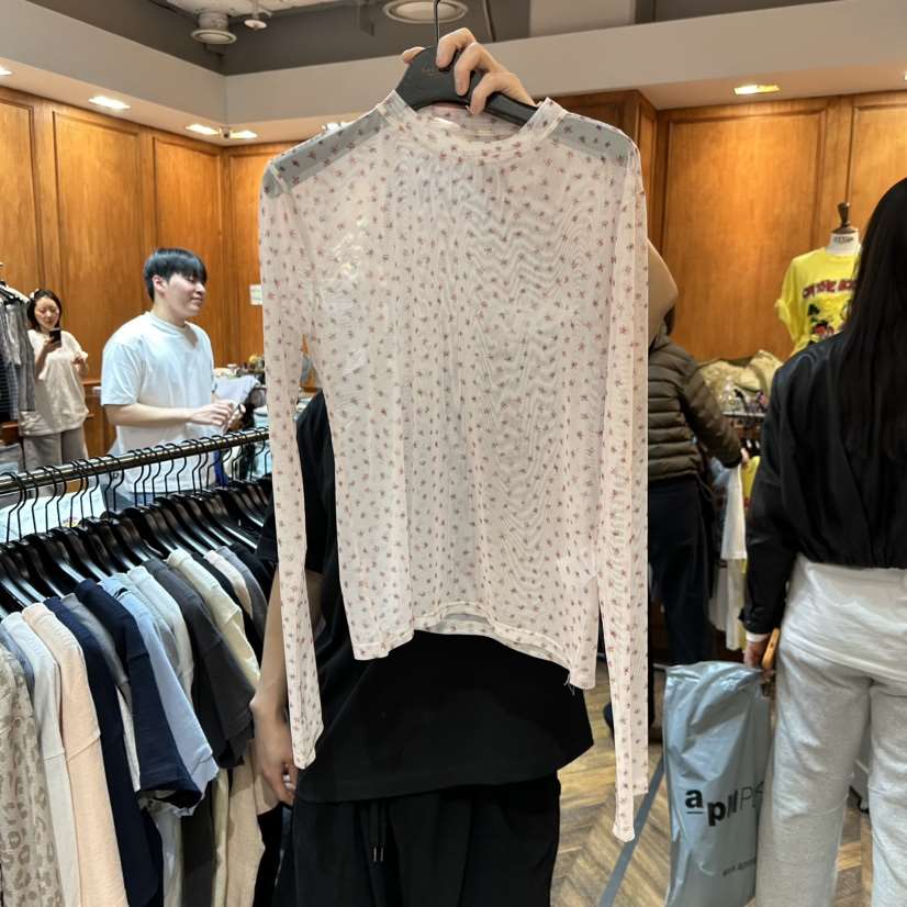 GARMENT-P韓國直郵女裝新品真品26春夏推薦休閑職業長袖T恤GARMENT長袖T恤