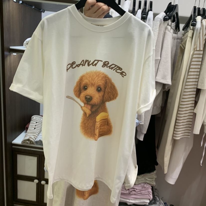 PEANUT BUTTER東大門實拍女裝新款人氣真品職業推薦熱賣T恤PEANUT BUTTERT恤