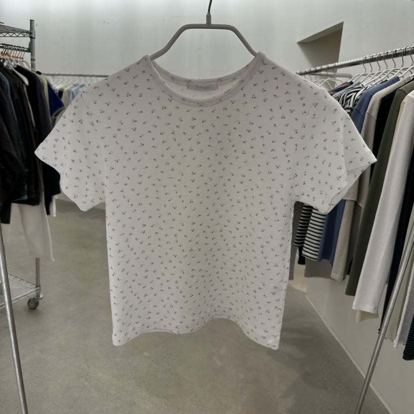 MARAN-P東大門實拍女士新款真品26春夏職業推薦休閑T恤羅紋MARANT恤