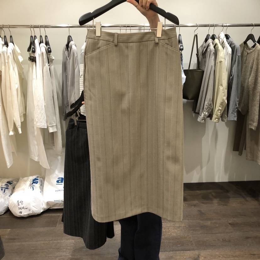 OURIN/THIS IS韓國代購女裝新品熱賣職業時尚半身裙中短裙OURIN/THIS IS半身裙/中短裙