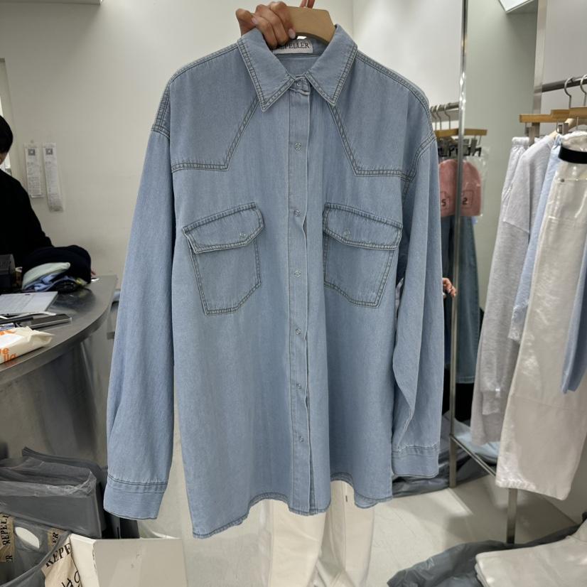 REPELLER東大門代購女裝新款熱賣人氣休閑推薦襯衫蕾絲衫REPELLER襯衫/蕾絲衫