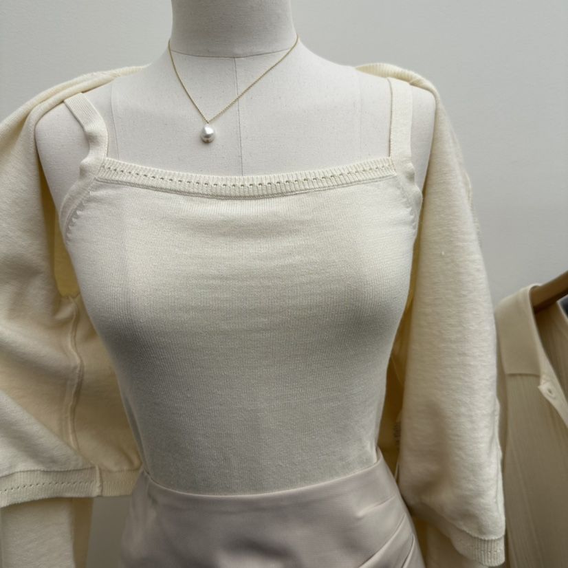 MER韓國代購女士新品休閑26春季熱賣推薦人氣時尚吊帶背心MER/ANGELO BIANCO吊帶/背心