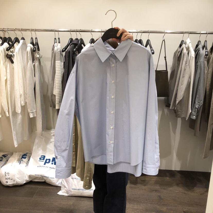 OURIN/THIS IS韓國代購女裝新品26春季休閑人氣襯衫蕾絲衫OURIN/THIS IS襯衫/蕾絲衫