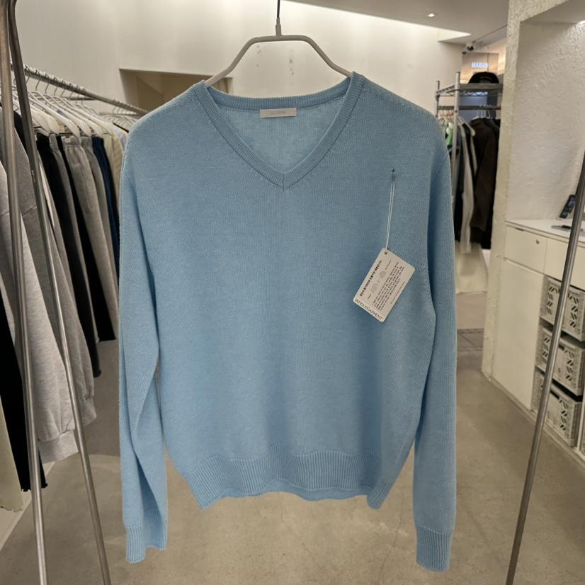 MARAN-P韓國直郵女裝新款休閑人氣熱賣26春季針織衫V領棉質MARAN針織衫