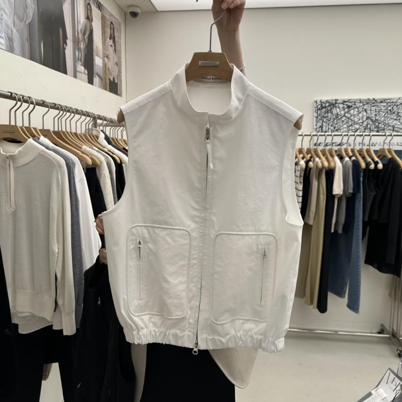 MER東大門代購女士新品26春季人氣推薦熱賣時尚職業休閑馬甲MER/ANGELO BIANCO馬甲