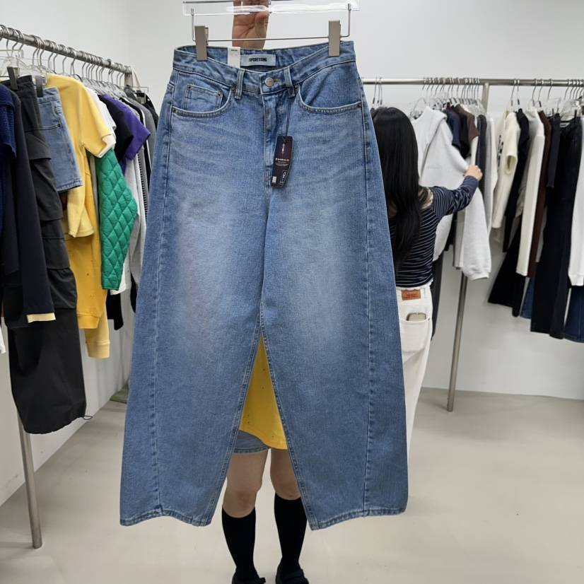 TOPDRESSING東大門代購女裝新款職業推薦時尚26春季牛仔褲TOPDRESSING牛仔褲