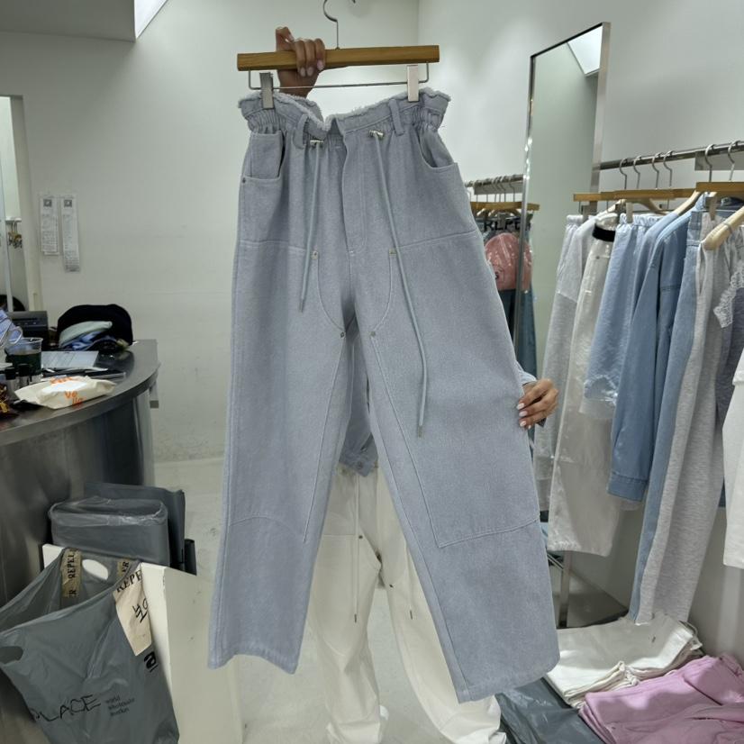 REPELLER東大門代購女士新品熱賣休閑褲不含腰帶皮褲豬皮REPELLER休閑褲