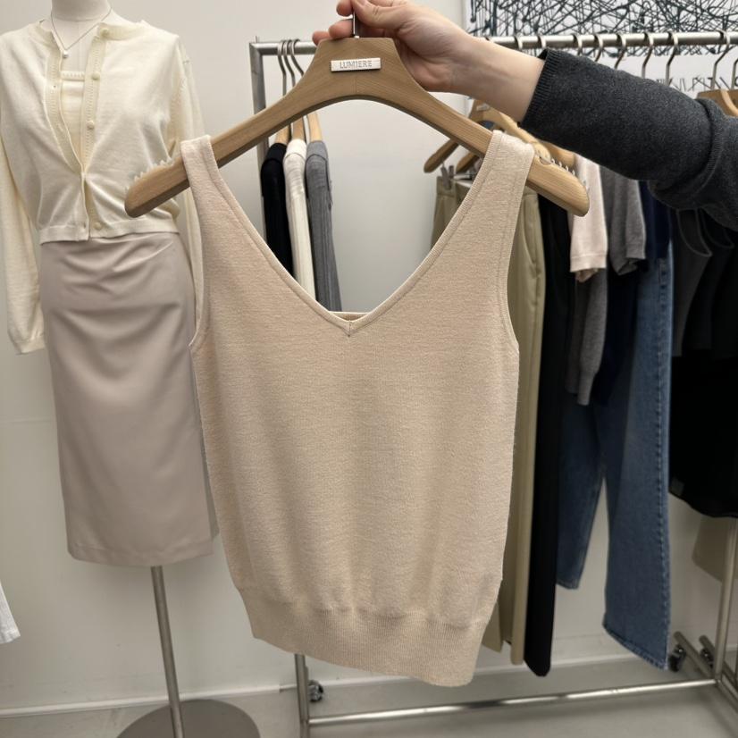 MER東大門實拍女士新款26春季休閑職業推薦熱賣時尚吊帶背心MER/ANGELO BIANCO吊帶/背心