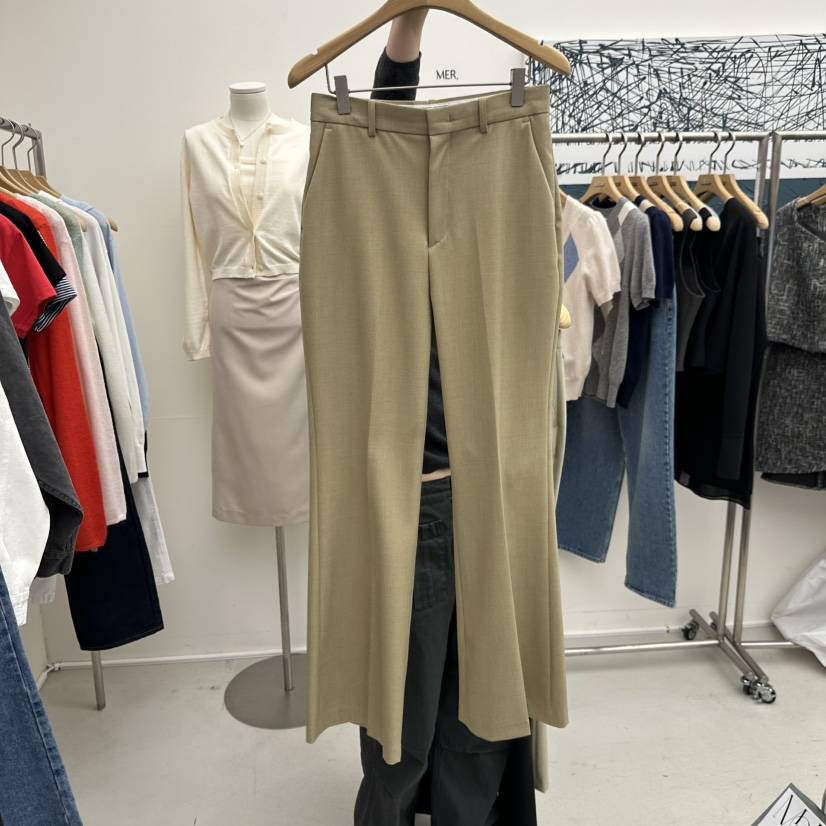 MER東大門代購女裝新款推薦人氣職業休閑時尚熱賣26春季休閑褲MER/ANGELO BIANCO休閑褲