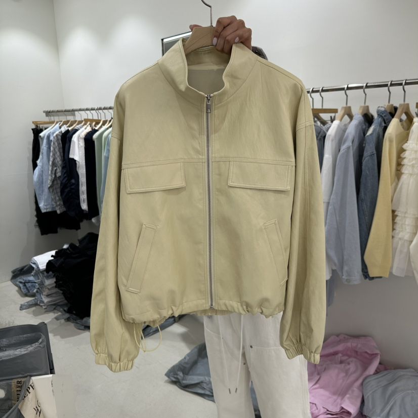 REPELLER東大門實拍女裝新款26春季休閑時尚職業夾克口袋REPELLER夾克