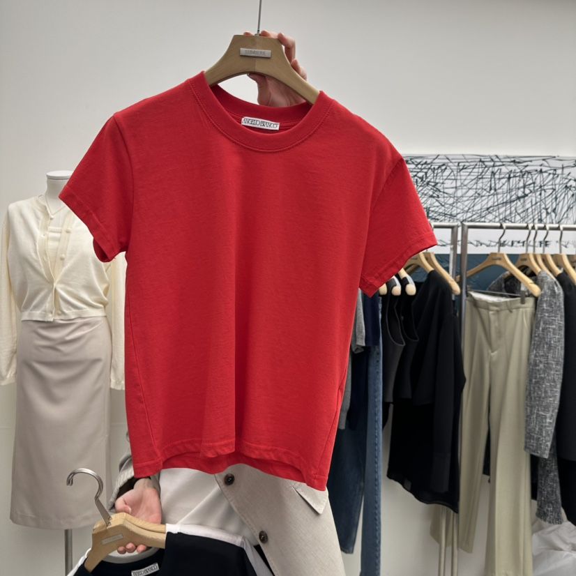 MER東大門代購女士新品職業26春季熱賣休閑推薦人氣時尚T恤MER/ANGELO BIANCOT恤