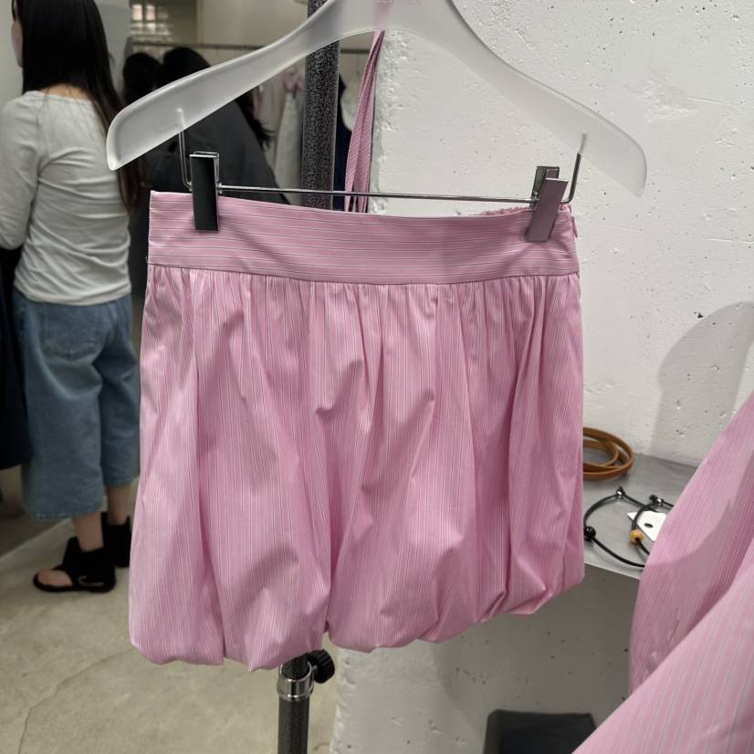 HELVETICA韓國直郵女士新品26春季休閑時尚人氣短裙不含腰帶HELVETICA短裙