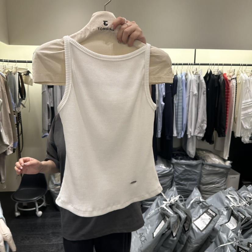 TOMGIRL東大門實拍女士新品職業休閑熱賣推薦時尚吊帶背心TOMGIRL吊帶/背心