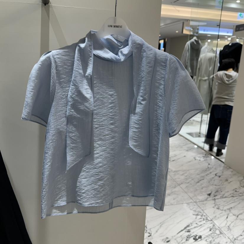 LOW MOMENT東大門直郵女士新品推薦人氣熱賣26春季襯衫蕾絲衫LOW MOMENT襯衫/蕾絲衫