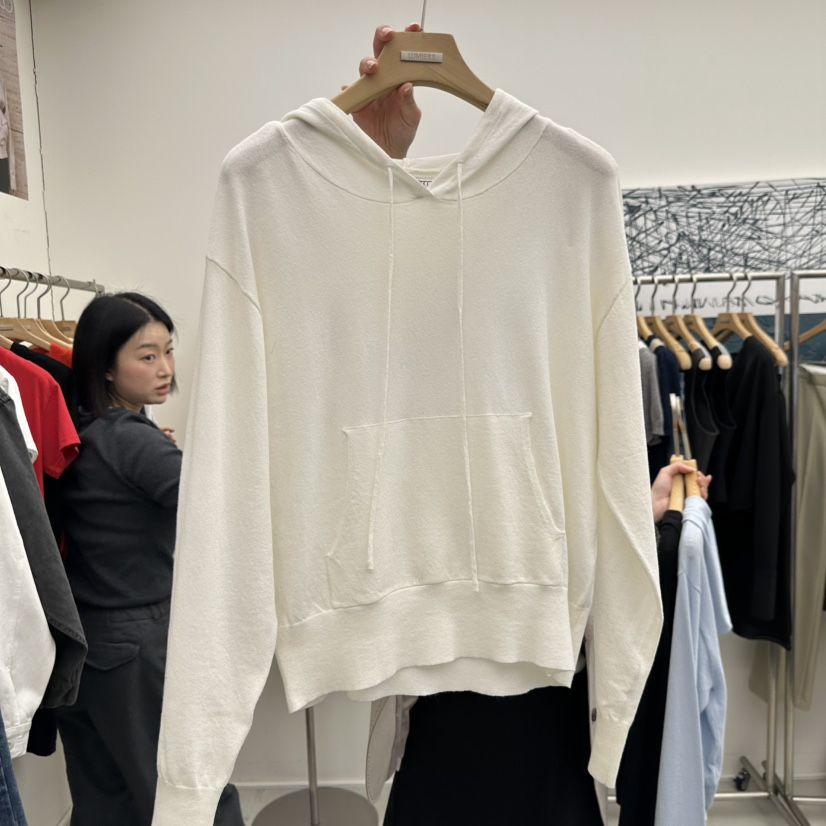 MER韓國代購女士新款人氣熱賣26春季職業推薦時尚休閑針織衫MER/ANGELO BIANCO針織衫