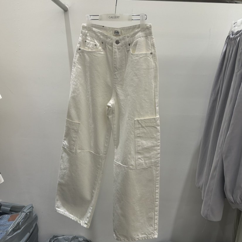 GALLERY-P東大門代購女士新款時尚推薦職業休閑休閑褲口袋GALLERY-P休閑褲