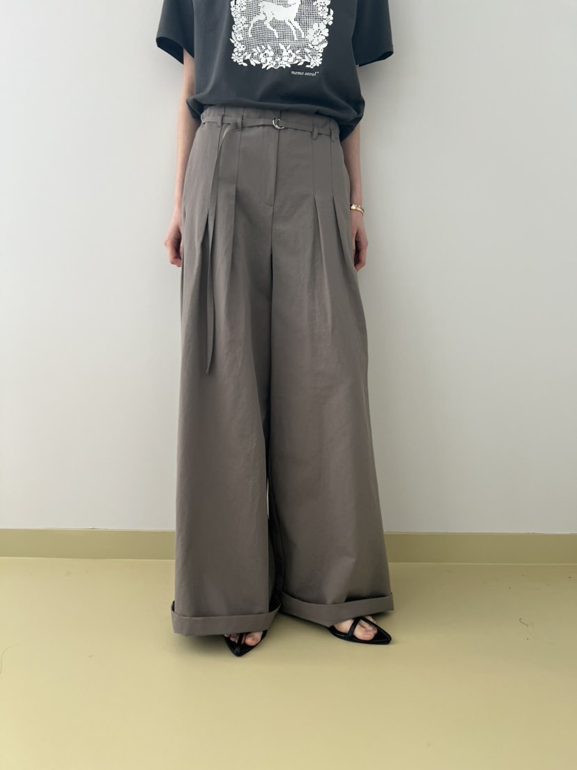 ME MO韓國代購女裝新款26春夏時尚職業推薦正裝褲西褲系帶ME MO正裝褲/西褲