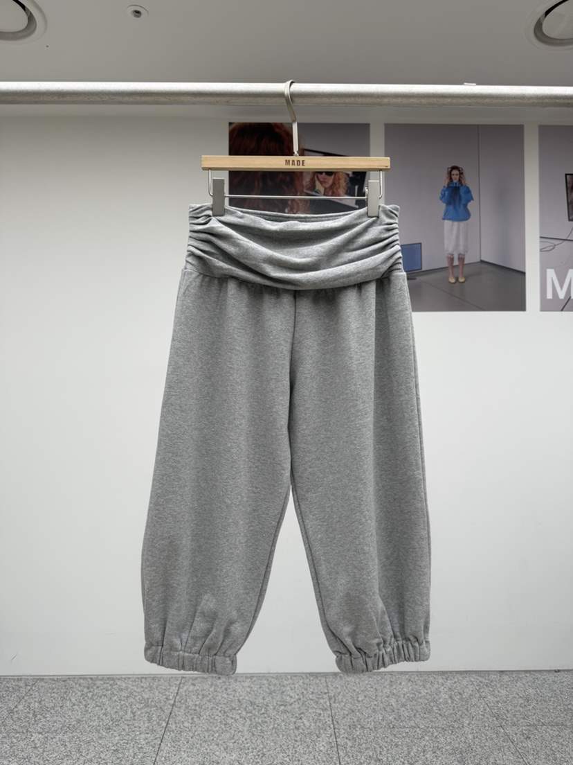 MADE-P東大門直郵女裝新款推薦休閑時尚熱賣26春夏休閑褲柔軟MADE-P休閑褲