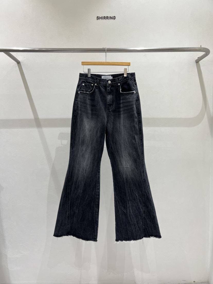 SHIRRING東大門實拍女士新品時尚推薦真品人氣休閑牛仔褲SHIRRING牛仔褲