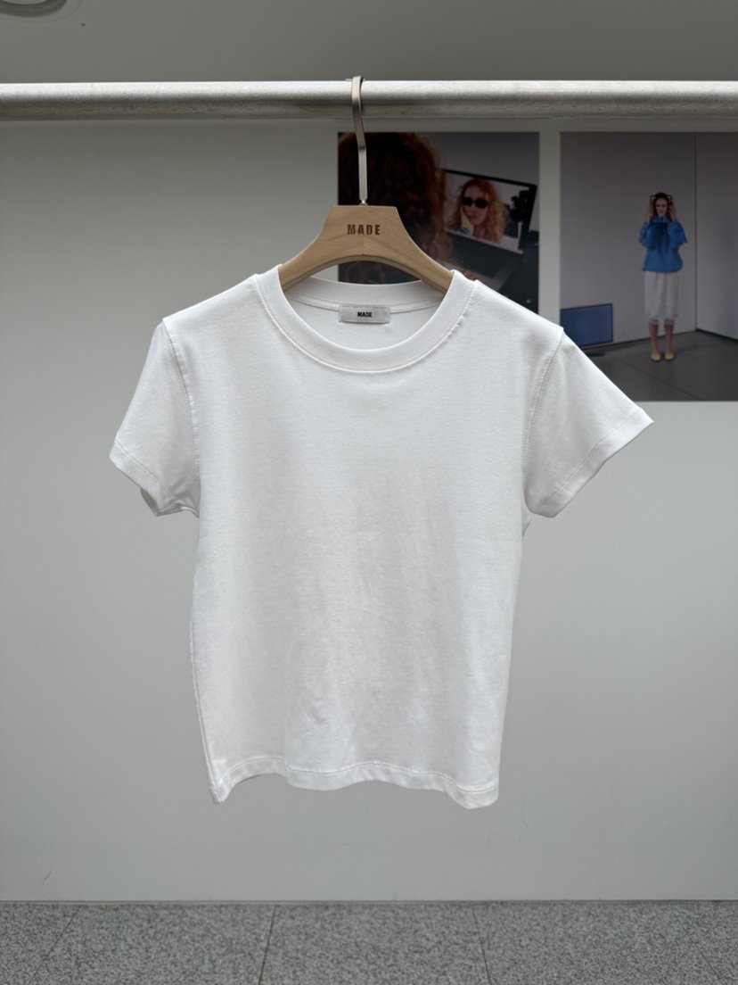 MADE-P東大門實拍女裝新品休閑熱賣人氣推薦真品26春夏T恤MADE-PT恤