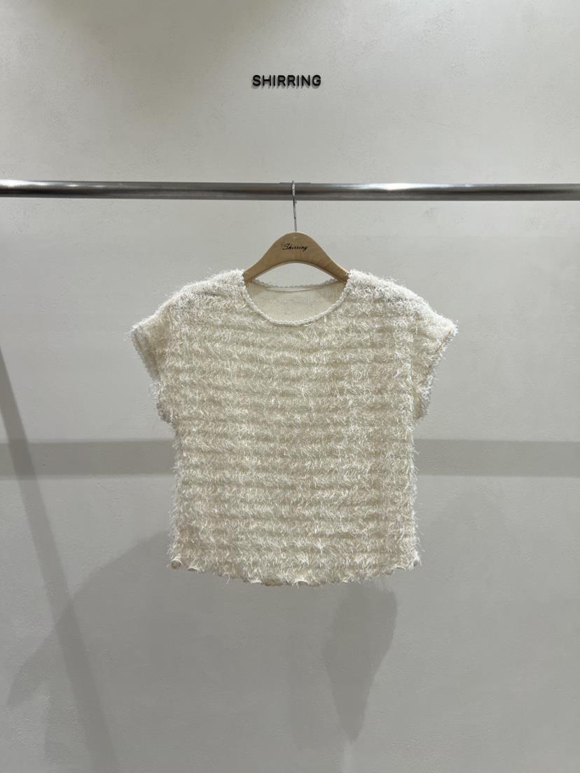 SHIRRING東大門實拍女裝新品人氣休閑26春夏推薦時尚真品T恤SHIRRINGT恤