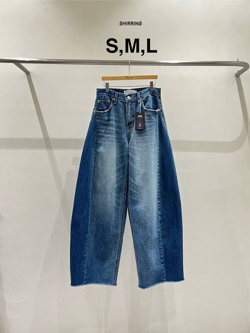 SHIRRING東大門直郵女裝新款真品時尚休閑熱賣人氣牛仔褲SHIRRING牛仔褲