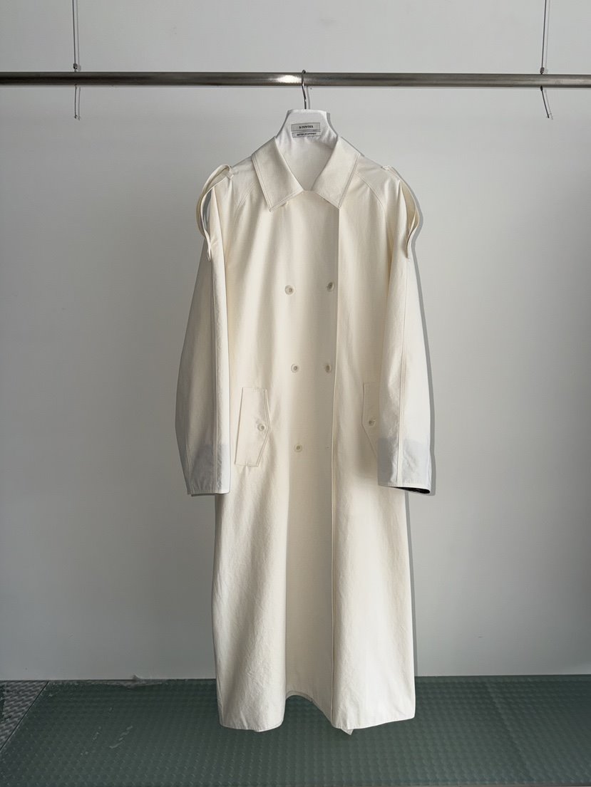 BAKING POWDER韓國直郵女裝新款真品26春夏長款風衣含腰帶BAKING POWDER長款風衣