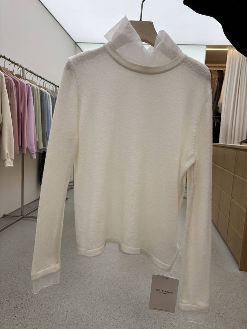 JUJU韓國代購女裝新款推薦時尚熱賣職業26春夏休閑針織衫JUJU針織衫