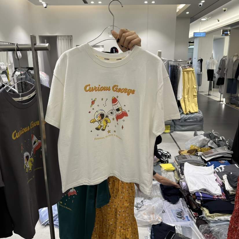 COMBO韓國直郵女裝新品真品人氣熱賣休閑職業推薦26春夏T恤COM_BOT恤