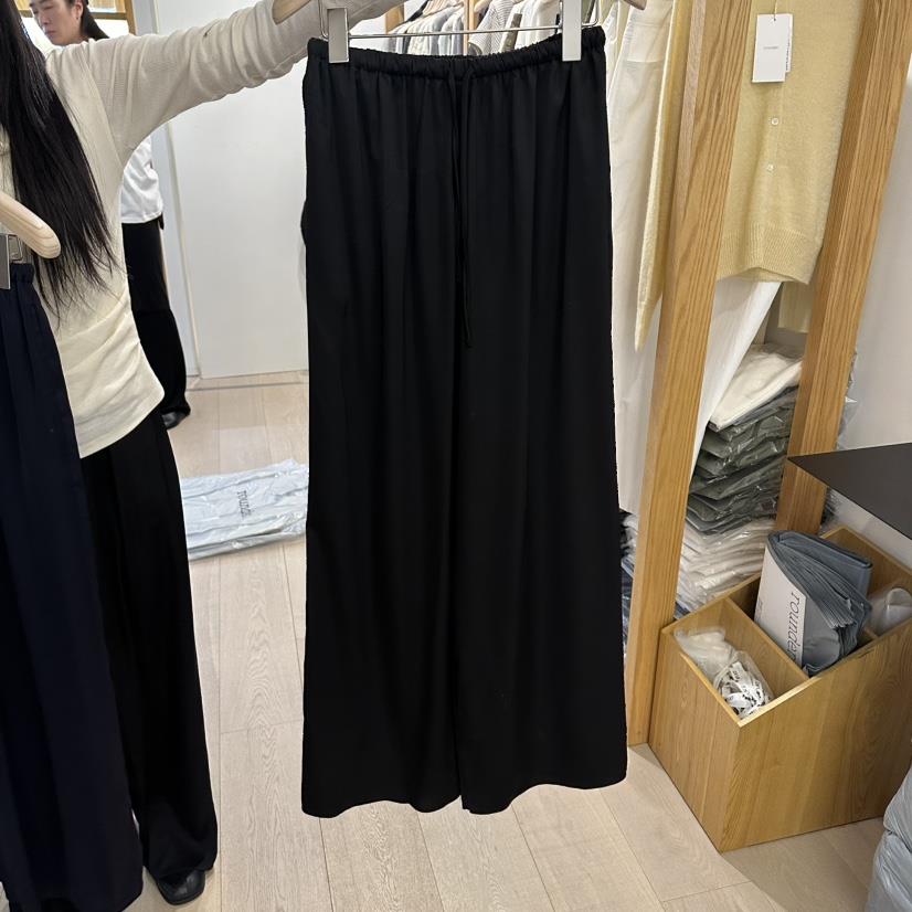 ROUNDER東大門實拍女士新品職業休閑時尚熱賣真品休閑褲緞面ROUNDER休閑褲