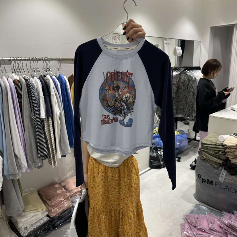 COMBO韓國代購女裝新品真品26春夏時尚熱賣推薦人氣長袖T恤COM_BO長袖T恤