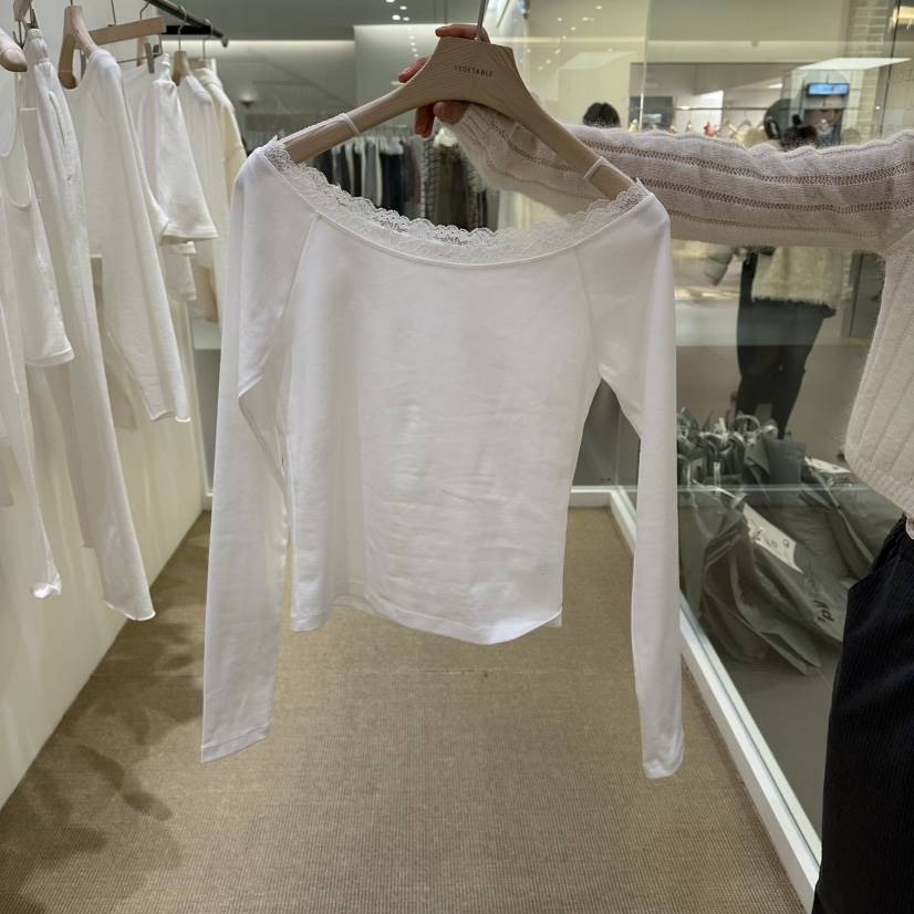 VEGETABLE韓國代購女士新款熱賣真品人氣推薦職業長袖T恤VEGETABLE長袖T恤